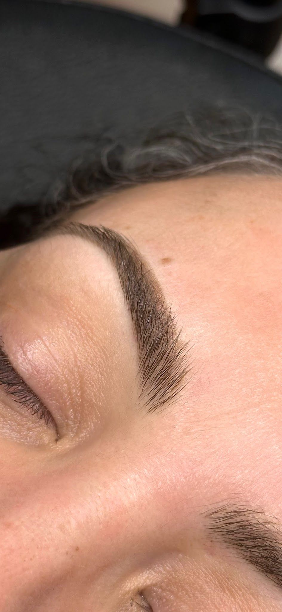 Microblading result by Third Eye Brow Studio in Atlanta, GA