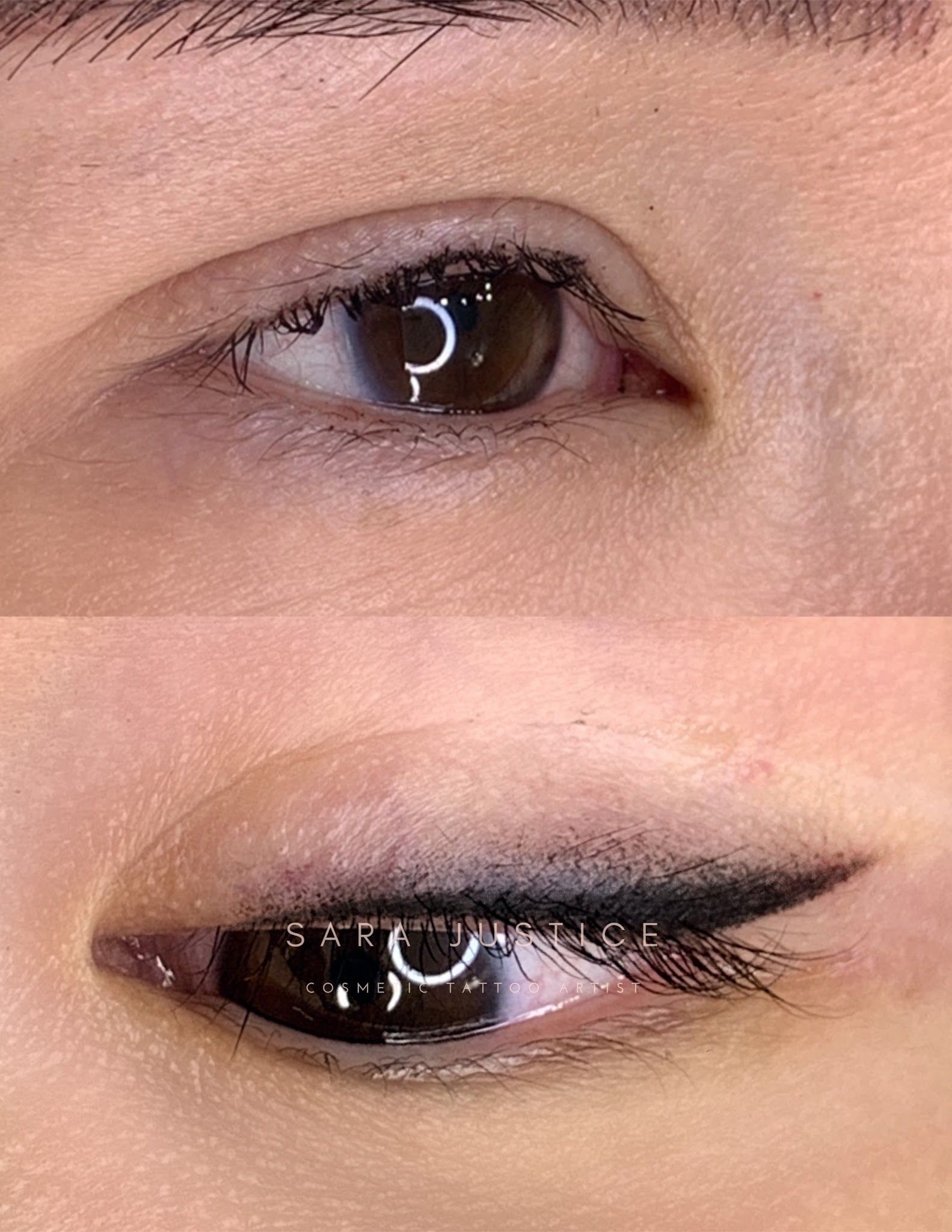 Lash Liner result by Sara Justice Cosmetic Tattoo in Atlanta, GA