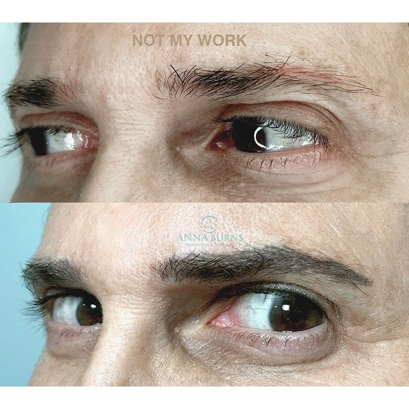 Brows result by Anna Burns Permanent Cosmetics in Atlanta, GA