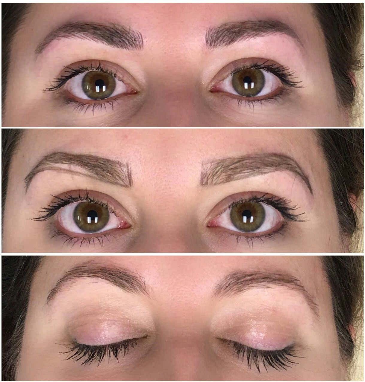 Combination Brows result by Expressions Brow Studio in Atlanta, GA