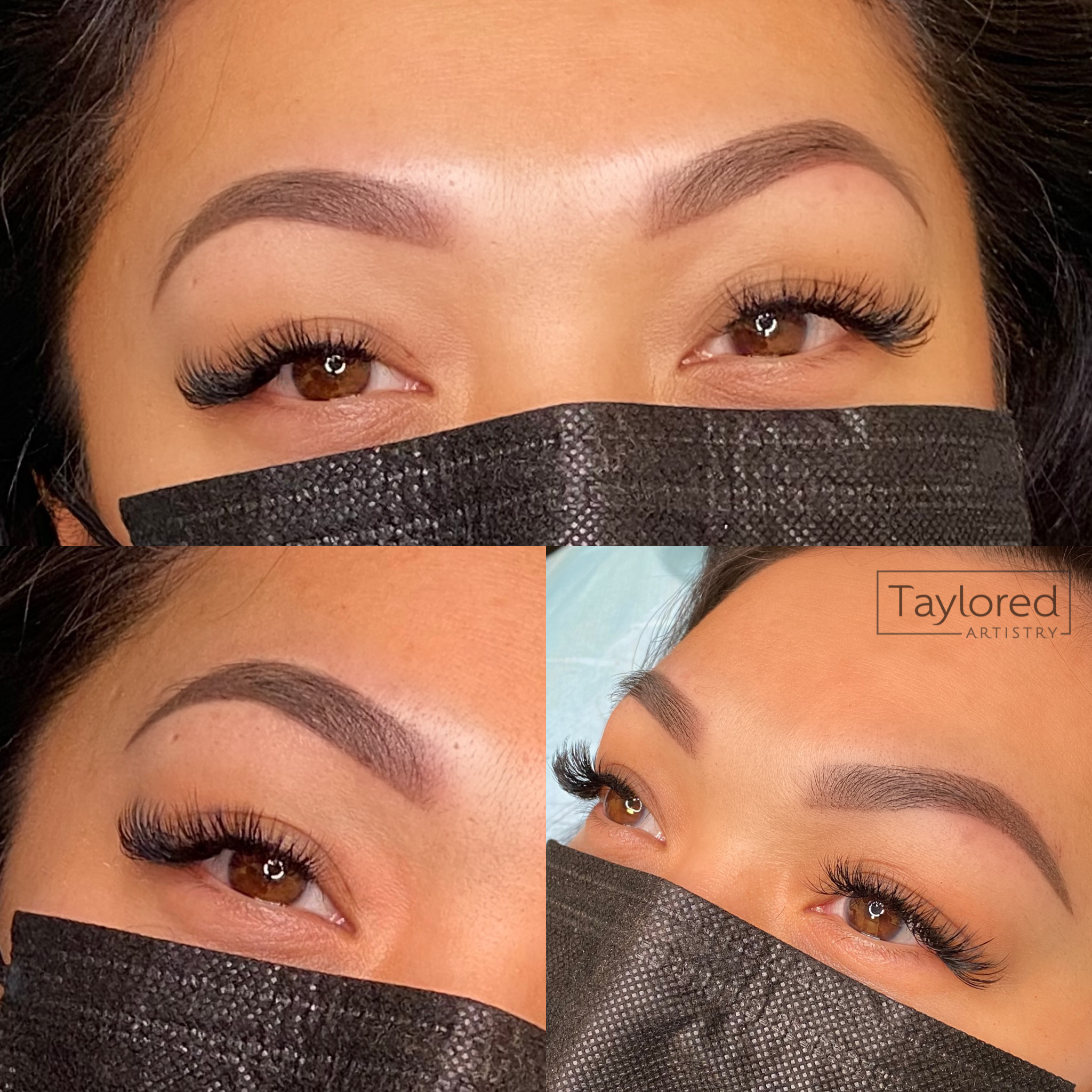 Combination Brows result by Taylored Artistry Permanent Cosmetics Studio & Academy in Atlanta, GA