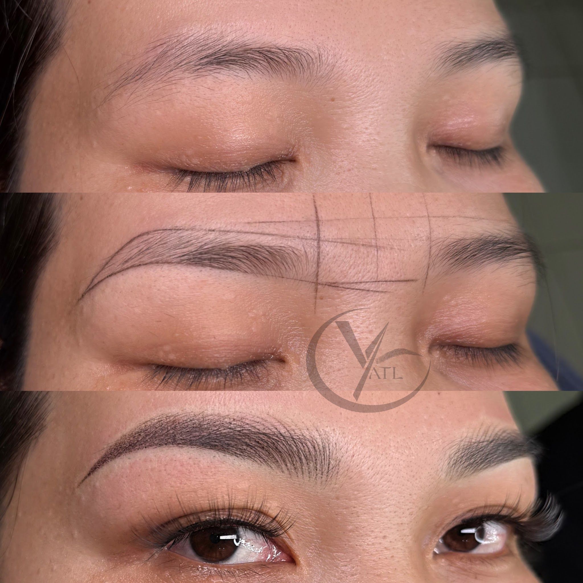 Combination Brows result by Microblading_vyngo ( Brows by VY ATL) in Tyrone, GA